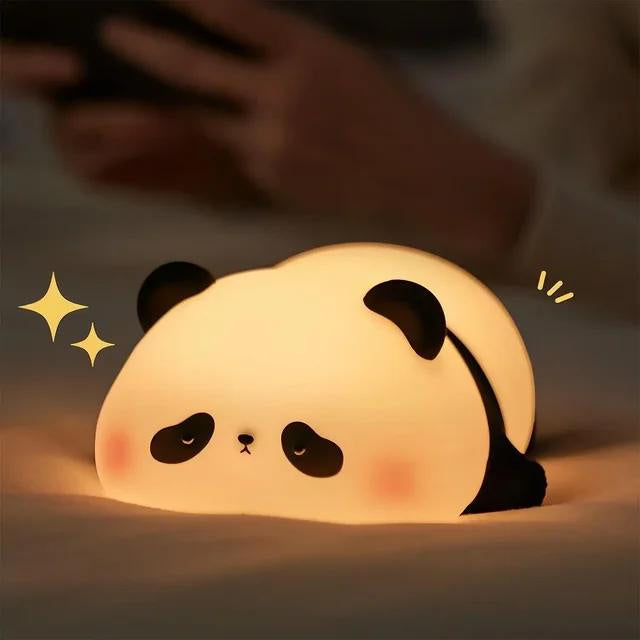 Cute Panda LED Night Light with Touch Sensor - Perfect Gift for Kids